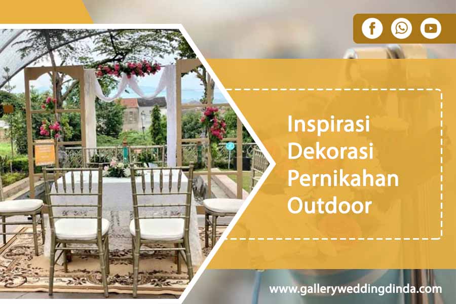 Inspirasi Dekorasi Pernikahan Outdoor Rumah Pengantin Dinda